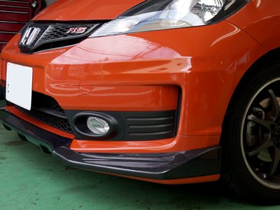 SEEKER FRONT HALF SPOILER FRP UNPAINTED FOR HONDA FIT GE KOUKI 16000-GE8-BF1