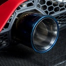 POWER CRAFT HYBRID EXHAUST MUFFLER SYSTEM BLUE TAIL FOR LAMBORGHINI AVENTADOR SVJ ULTIMAE P-LA1040101-BLT