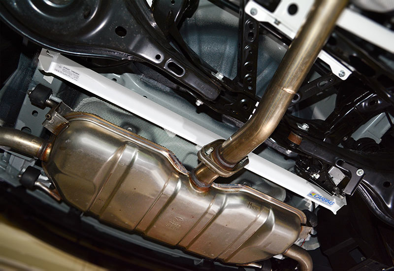 OKUYAMA MEMBER BRACE REAR VER.2 For MAZDA AXELA SPORT BM2FS BMLFS 671-424-1