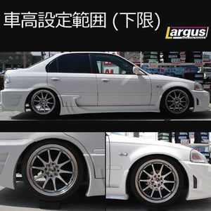 LARGUS SPEC S COILOVER KIT FOR HONDA CIVIC EK3 2WD 01011203005-QQ-937