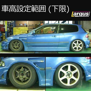 LARGUS SPEC S COILOVER KIT FOR HONDA CIVIC EG3 2WD 01011203017-QQ-933