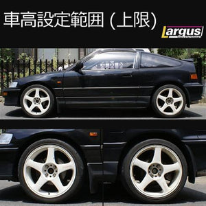 LARGUS SPEC S COILOVER KIT FOR HONDA CR-X EF7 2WD 01011203019-QQ-837