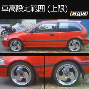 LARGUS SPEC S COILOVER KIT FOR HONDA CIVIC EF2 2WD 01011203019-QQ-930