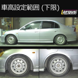 LARGUS SPEC S COILOVER KIT FOR HONDA CIVIC FERIO ES3 2WD 01011203049-QQ-950