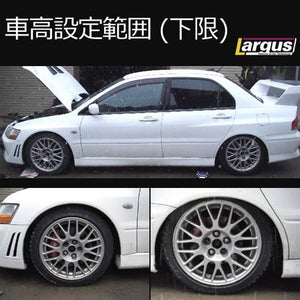 LARGUS SPEC S COILOVER KIT FOR MITSUBISHI LANCER EVOLUTION 9 CT9A 4WD 01011206001-QQ-1143