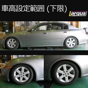 LARGUS SPEC S COILOVER KIT FOR NISSAN SKYLINE CPV35 2WD 01011207003-QQ-678