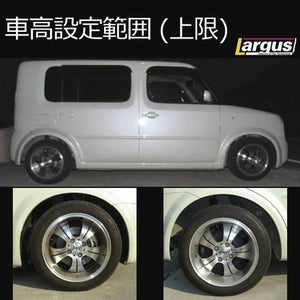 LARGUS SPEC S COILOVER KIT FOR NISSAN CUBE YZ11 2WD 01011207010-QQ-632