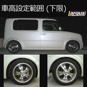 LARGUS SPEC S COILOVER KIT FOR NISSAN CUBE YZ11 2WD 01011207010-QQ-632
