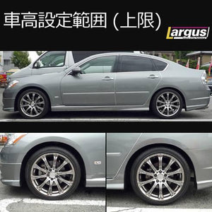 LARGUS SPEC S COILOVER KIT FOR NISSAN FUGA GY50 2WD 01011207015-QQ-763