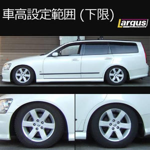 LARGUS SPEC S COILOVER KIT FOR NISSAN STAGEA PNM35 4WD 01011207040-QQ-700