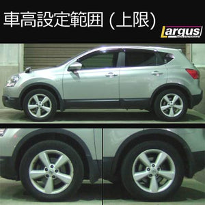 LARGUS SPEC S COILOVER KIT FOR NISSAN DUALIS KJ10 2WD 01011207055-QQ-749