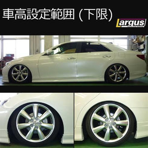 LARGUS SPEC S COILOVER KIT FOR TOYOTA MARK X GRX130 2WD 01011209011-QQ-531