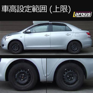 LARGUS SPEC S COILOVER KIT FOR TOYOTA BELTA KSP92 2WD 01011209012-QQ-427
