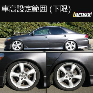 LARGUS SPEC S COILOVER KIT FOR TOYOTA MARK II JZX110 2WD 01011209013-QQ-452