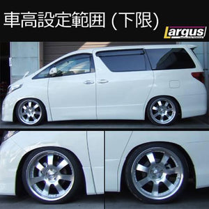 LARGUS SPEC S COILOVER KIT FOR TOYOTA ALPHARD ANH20W 2WD 01011209017-QQ-83