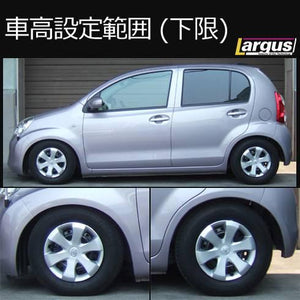 LARGUS SPEC S COILOVER KIT FOR TOYOTA PASSO KGC30 2WD 01011209023-QQ-373