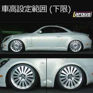 LARGUS SPEC S COILOVER KIT FOR LEXUS SC430 UZZ40 2WD 01011209033-QQ-586