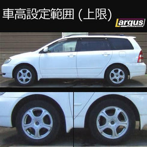 LARGUS SPEC S COILOVER KIT FOR TOYOTA COROLLA FIELDER ZZE123G 2WD 01011209042-QQ-221