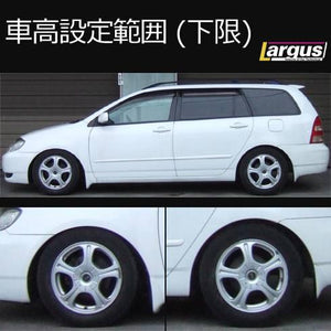 LARGUS SPEC S COILOVER KIT FOR TOYOTA COROLLA FIELDER ZZE123G 2WD 01011209042-QQ-221
