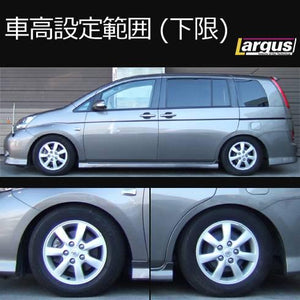 LARGUS SPEC S COILOVER KIT FOR TOYOTA ISIS ANM10W 2WD 01011209048-QQ-43