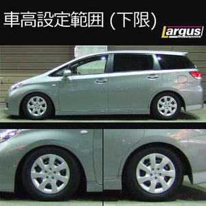LARGUS SPEC S COILOVER KIT FOR TOYOTA WISH ZGE20G (PRE-MINOR CHANGE) 1.8X 2WD 01011209071-QQ-39