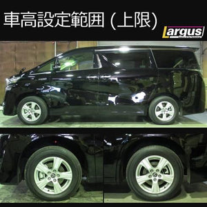 LARGUS SPEC S COILOVER KIT FOR TOYOTA ALPHARD GGH35W 4WD 01011209100-QQ-100