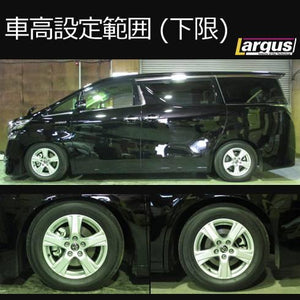 LARGUS SPEC S COILOVER KIT FOR TOYOTA ALPHARD GGH35W 4WD 01011209100-QQ-100