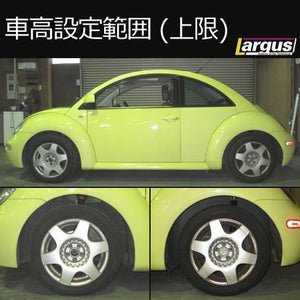 LARGUS SPEC S IMPORT COILOVER KIT FOR VOLKSWAGEN NEW BEETLE 9C 2WD 01011242002-QQ-1358