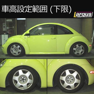 LARGUS SPEC S IMPORT COILOVER KIT FOR VOLKSWAGEN NEW BEETLE 9C 2WD 01011242002-QQ-1358