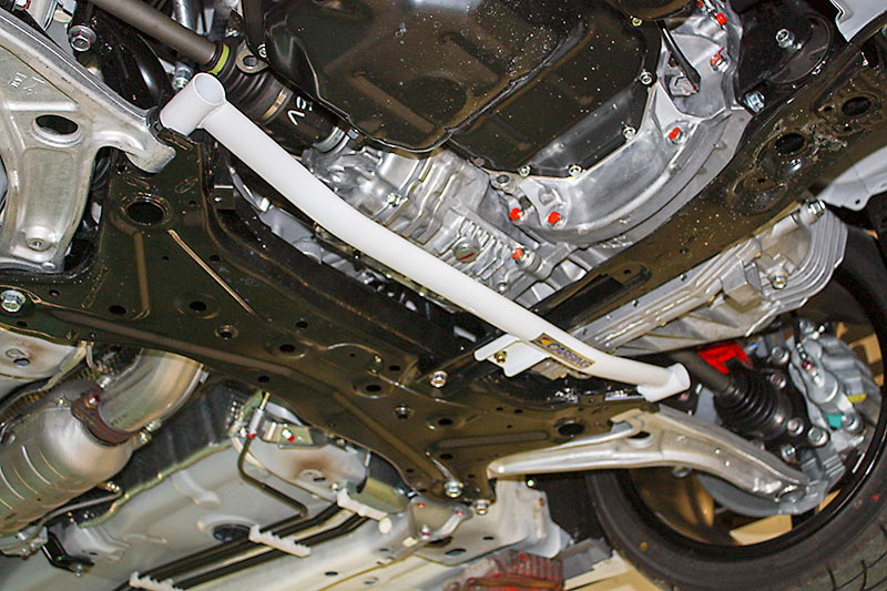 OKUYAMA LOWER ARM BAR FRONT I For LANCER EVOLUTION X CZ4A 680-329-0