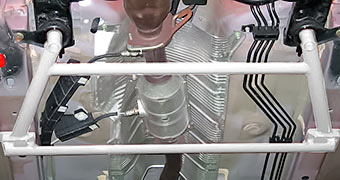 OKUYAMA LOWER ARM BAR FRONT II For HONDA ACCORD EURO R CL7 681-227-0