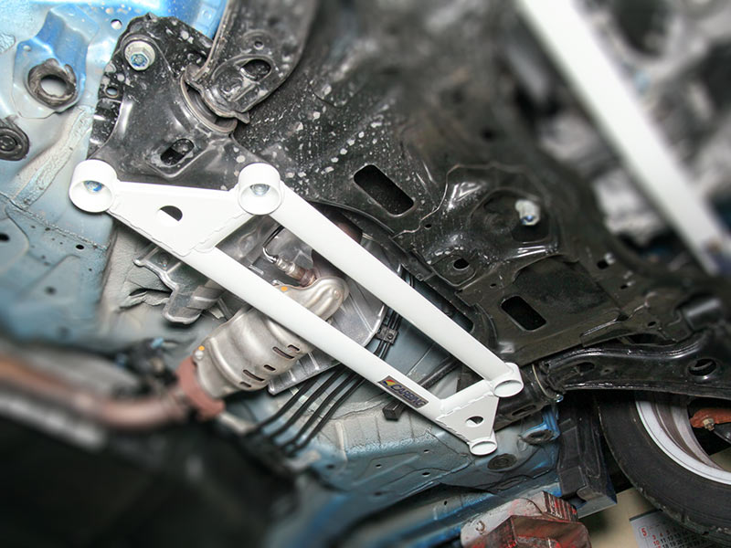 OKUYAMA LOWER ARM BAR FRONT II For HONDA FIT GE6 GE8 681-231-0