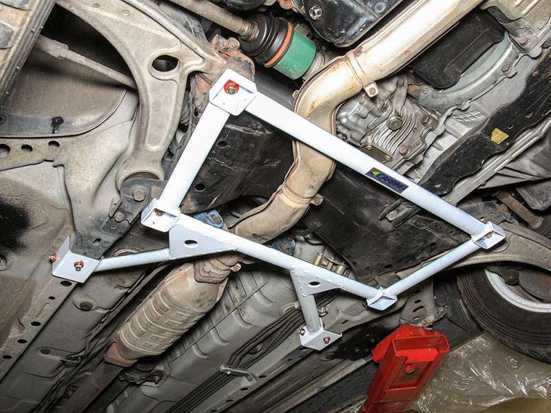 OKUYAMA LOWER ARM BAR Fr II For LANCER EVO VII ~ IX WAGON CT9A CT9W 681-312-2