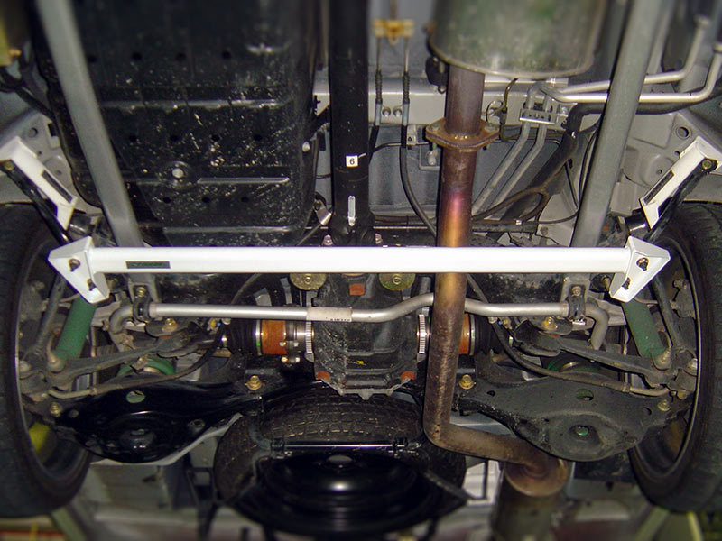 OKUYAMA LOWER ARM BAR REAR I For NISSAN ELGRAND E51 NE51 690-145-0