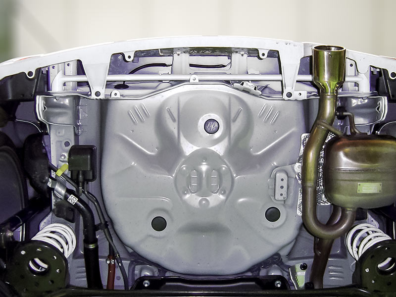 OKUYAMA FRAME BRACE REAR For TOYOTA VITZ NCP91 692-045-0