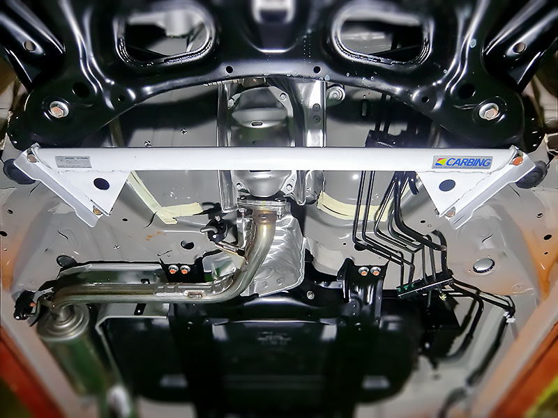 OKUYAMA FRAME BRACE FRONT For HONDA FIT RS GK5 693-241-0