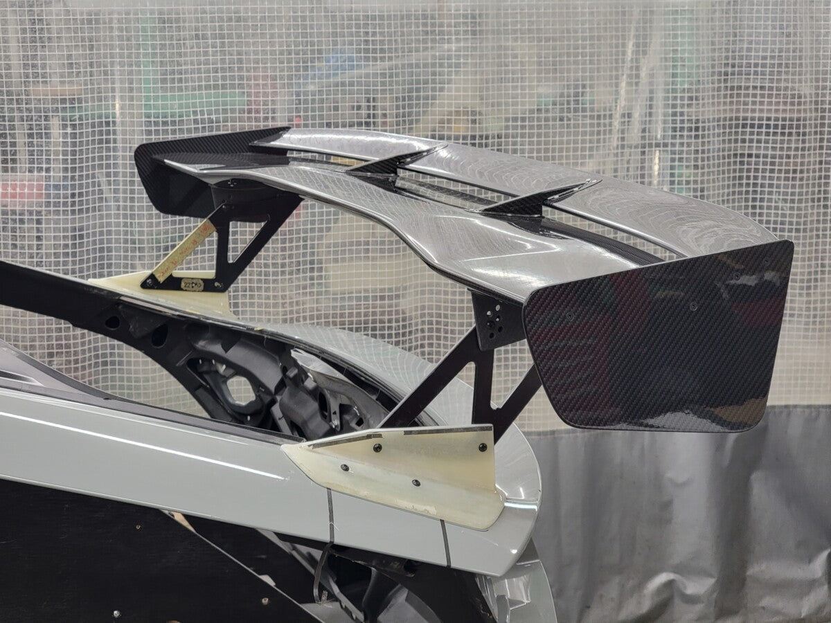 VOLTEX GT WING TYPE 5 1600MM WET CARBON TYPE C ENDPLATE 225 BRACKET FOR HONDA CIVIC FL5 VOLTEX-00039