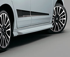 MUGEN FIT SIDE SPOILER (DASH) Midnight Blue Beam Metallic For HONDA FIT GR1 2-8 70219-XNN-K1S0-BX