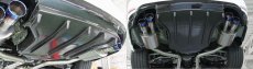 LEMS DRY CARBON REAR UNDER DIFFUSER UNPAINTED FOR LEXUS GSF L632-1