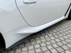 LEMS DRY CARBON SIDE SPLITTER VER1 LEFT AND RIGHT SET UNPAINTED FOR TOYOTA GR86 ZN8 SUBARU BRZ ZD8 L762-1