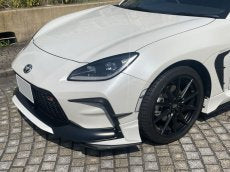LEMS DRY CARBON FRONT SPLITTER VERGR LEFT AND RIGHT SET UNPAINTED FOR TOYOTA GR86 ZN8 L766-1
