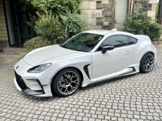 LEMS DRY CARBON FRONT SPLITTER VERGR LEFT AND RIGHT SET CLEAR COAT FOR TOYOTA GR86 ZN8 L766-2