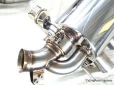 KREISSIEG F1 SOUND VALVETRONIC EXHAUST SYSTEM TITANIUM FLOATING CURL TAIL SANDBLASTED KSG LOGO MARK FOR FERRARI F12 BERLINETTA F12-01-TITANIUM-BERLINETTA