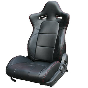 SUPERIOR AUTO CREATIVE PERFORATE VERSION SEAT COVER REAR BLACK SIDE STITCH FOR NISSAN SKYLINE GT-R BCNR33 SUPERIOR-AUTO-CREATIVE-00001