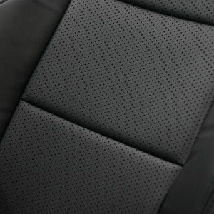 SUPERIOR AUTO CREATIVE PERFORATE VERSION SEAT COVER REAR BLACK SIDE STITCH FOR NISSAN SKYLINE GT-R BCNR33 SUPERIOR-AUTO-CREATIVE-00001