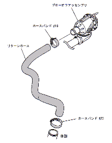 HKS RETURN SUCTION KIT  For SUBARU LEGACY TOURING WAGON BR9 EJ255 71002-AF003