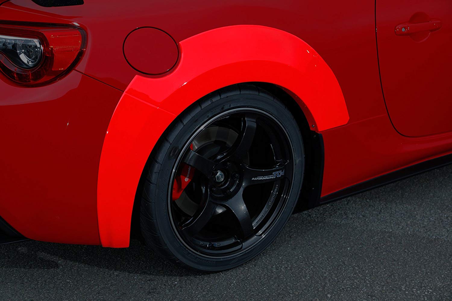 MAX ORIDO REAR OVER FENDER UNPAINTED  For TOYOTA FT86 ZN6 FA20 AKE-022-000