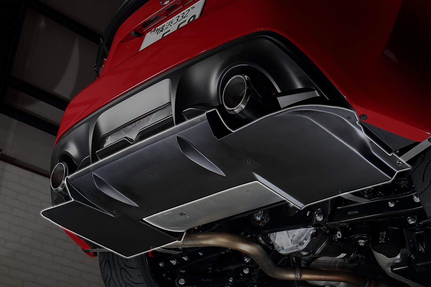 MAX ORIDO REAR DIFFUSER UNPAINTED  For TOYOTA FT86 ZN6 FA20 AKE-023-000