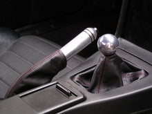 ZOOM ENGINEERING EUNOS NA ROASTER MANUAL CAR SHIFT BOOTS REAL LEATHER BLACK COLOR WHITE STITCH FOR MAZDA MX-5 MIATA 8488