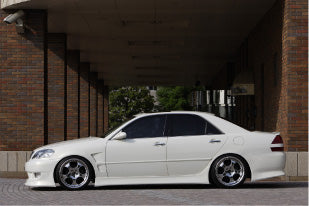 CAR MAKE T&E [VERTEX] JZX GX 110,115 MARK-II (MARK 2) SIDE STEPS LEFT AND RIGHT SET FOR  CARMAKETE-02275